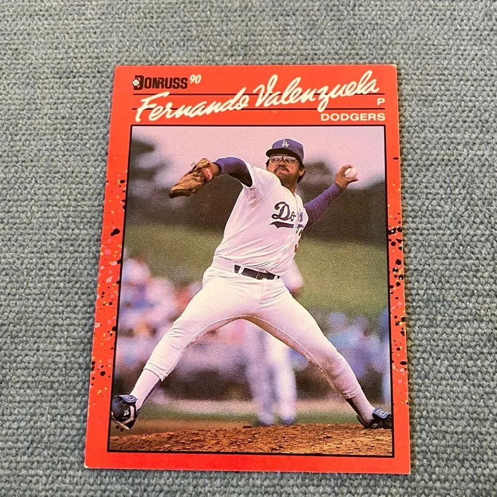 1990 Donruss Los Angeles Dodgers Baseball Card Trading Card